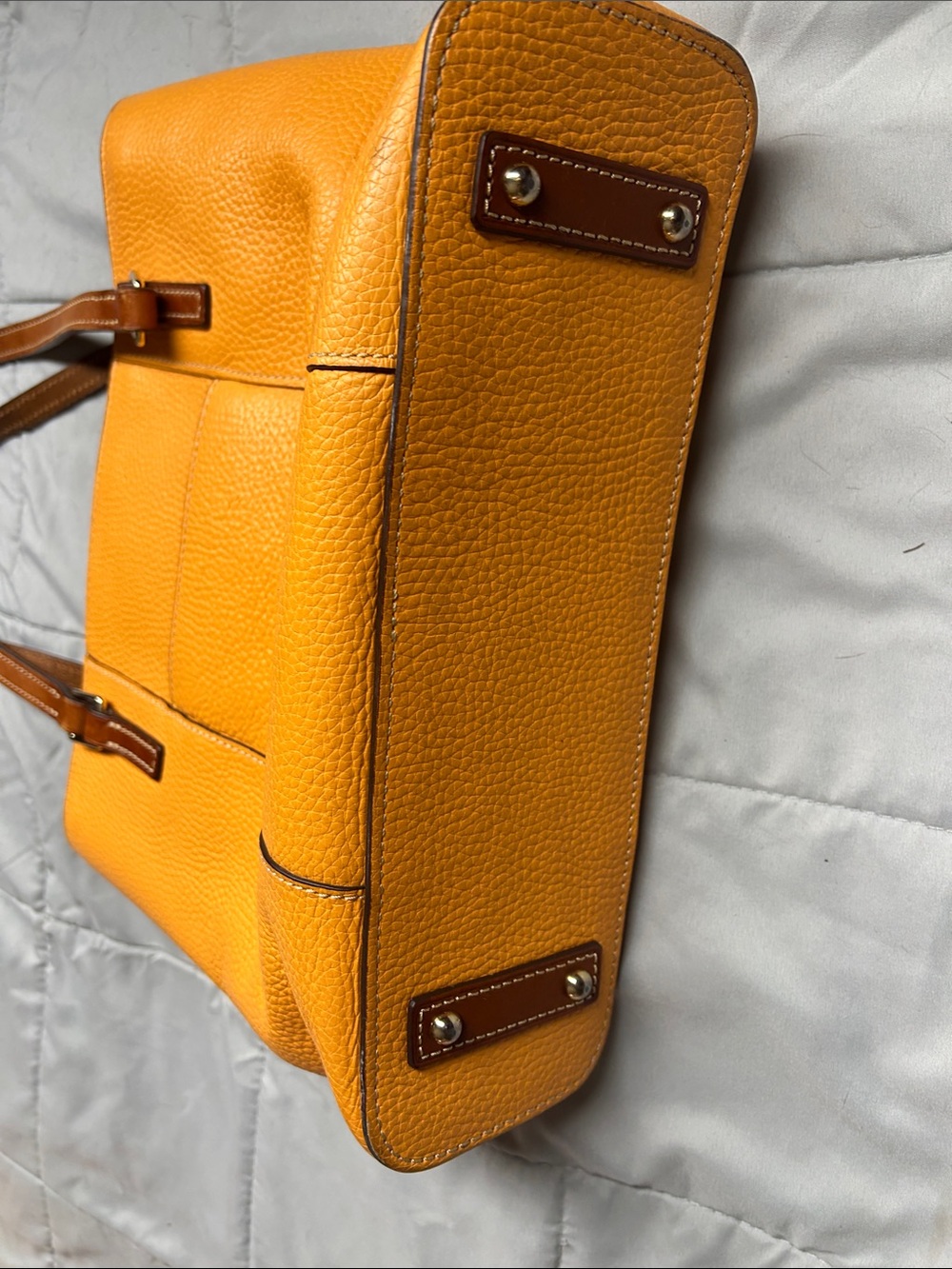 Dooney & Bourke Lexington Shopper Pebble Leather Tote - Picture 3 of 6